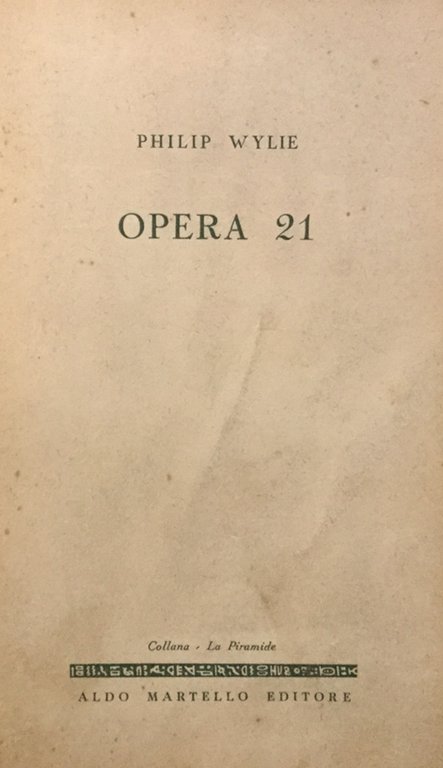 Opera 21
