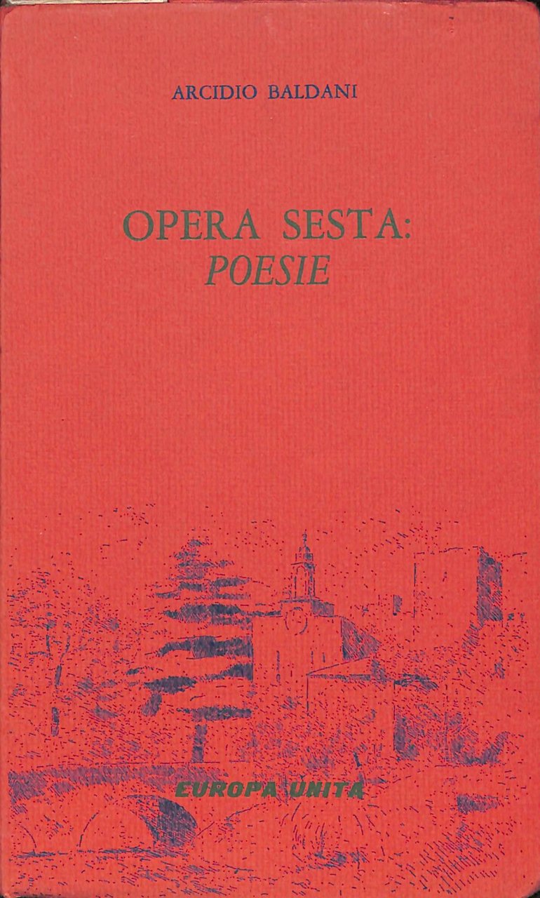 Opera sesta: poesie | Immagine principale