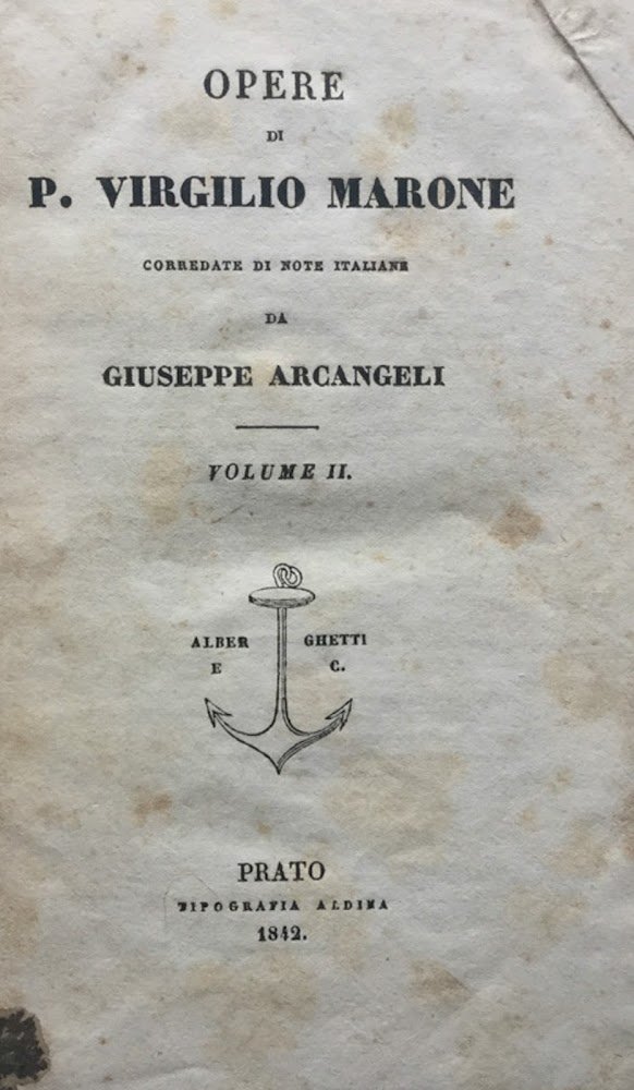 Opere di P. Virgilio Marone corredate di note italiane da …