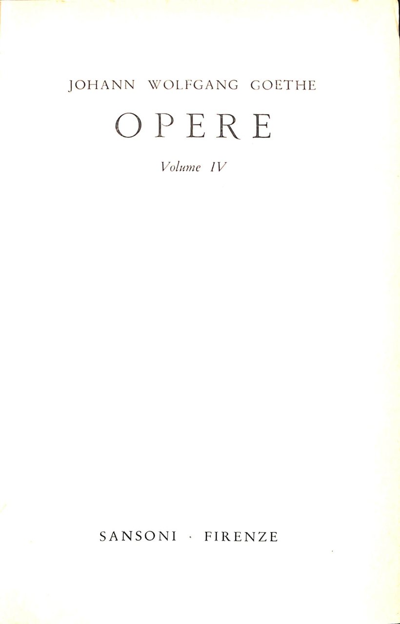 Opere, Volume IV | Immagine principale