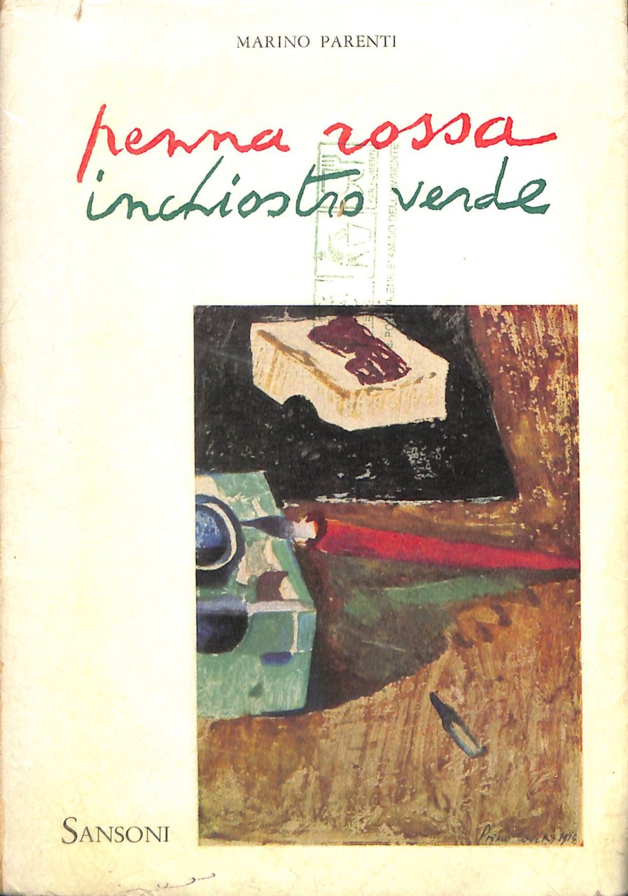 Penna rossa, inchiostro verde