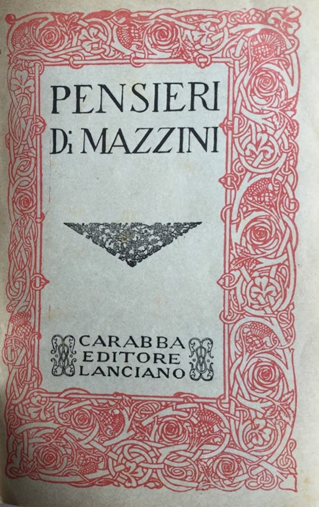 Pensieri di Mazzini