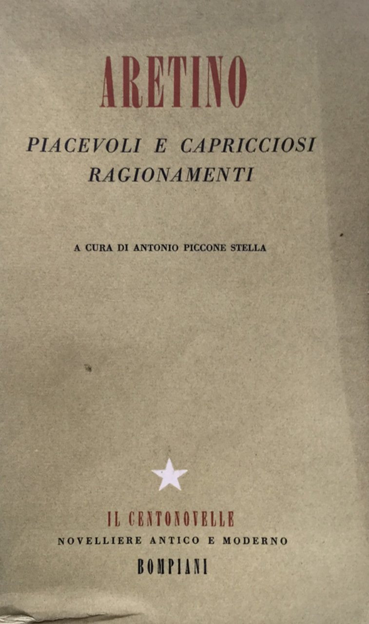 Piacevoli e capricciosi ragionamenti