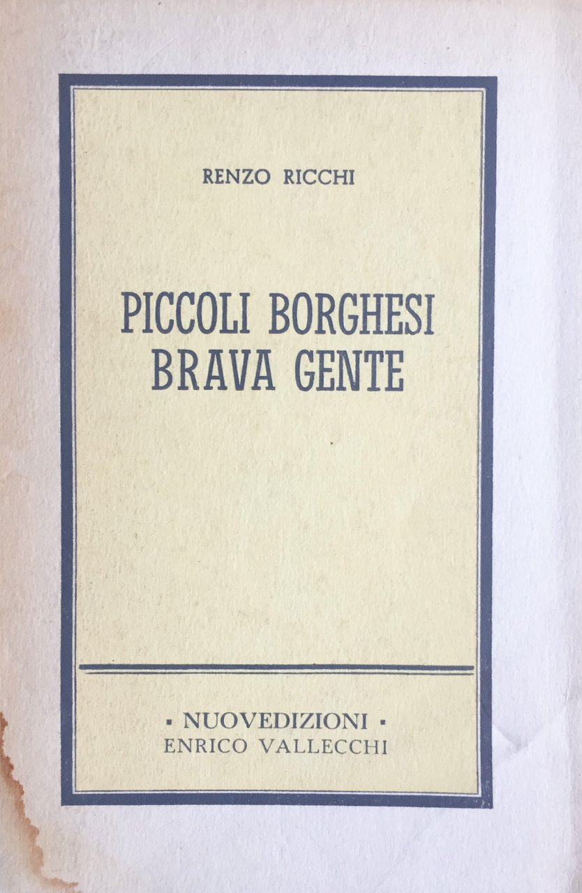 Piccoli borghesi brava gente