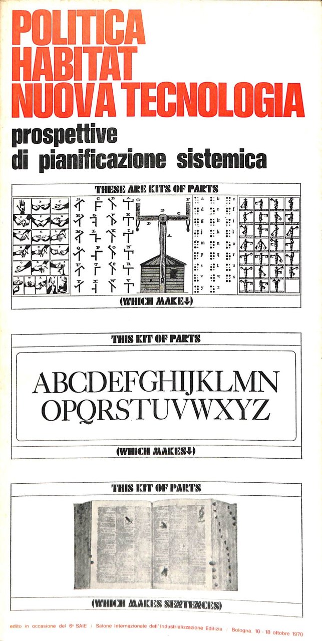 Politica, habitat, nuova tecnologia : prospettive di pianificazione sistemica