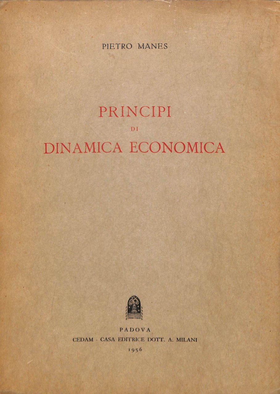 Principi di dinamica economica | Immagine principale