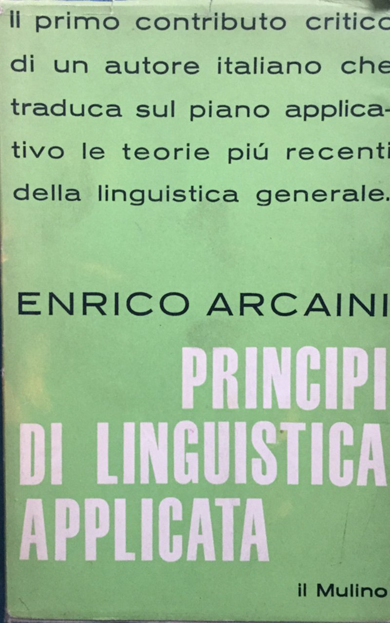 Principi di linguistica applicata