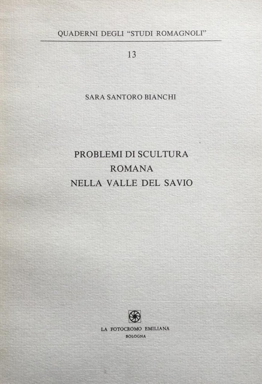 Problemi di scultura romana nella valle del Senio.