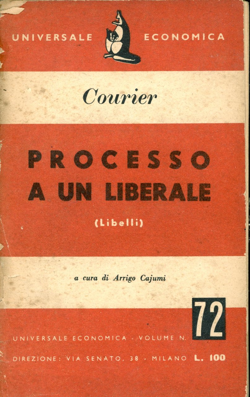 Processo a un liberale (libelli)
