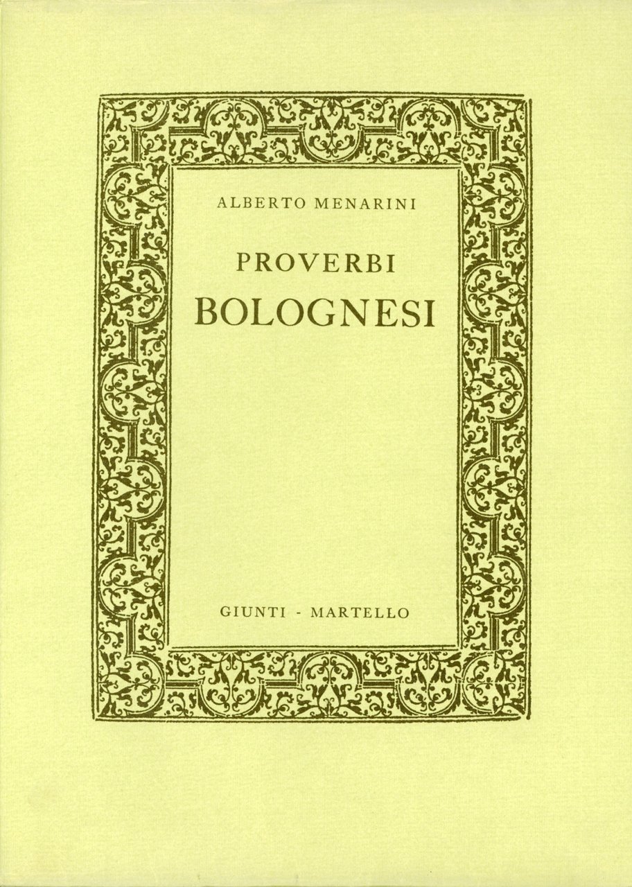 Proverbi bolognesi