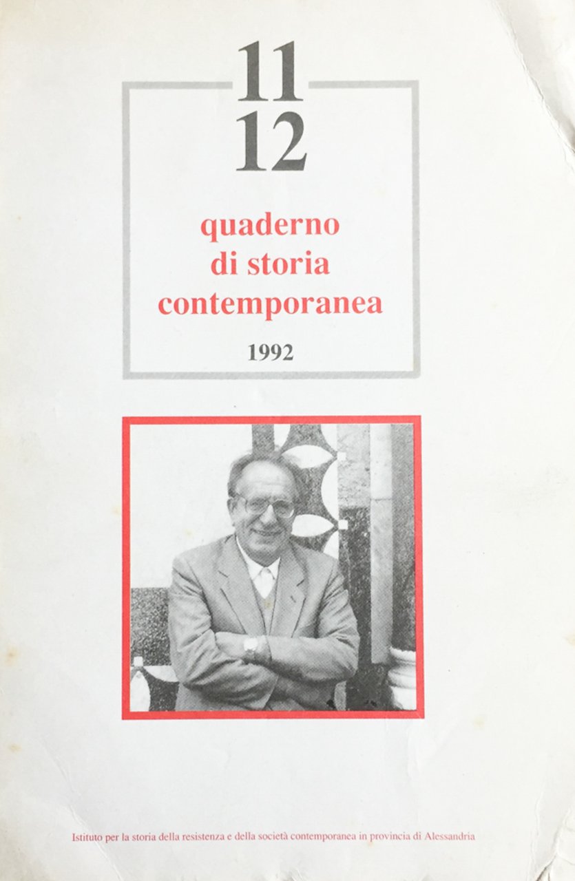 Quaderno di storia contemporanea n. 11-12