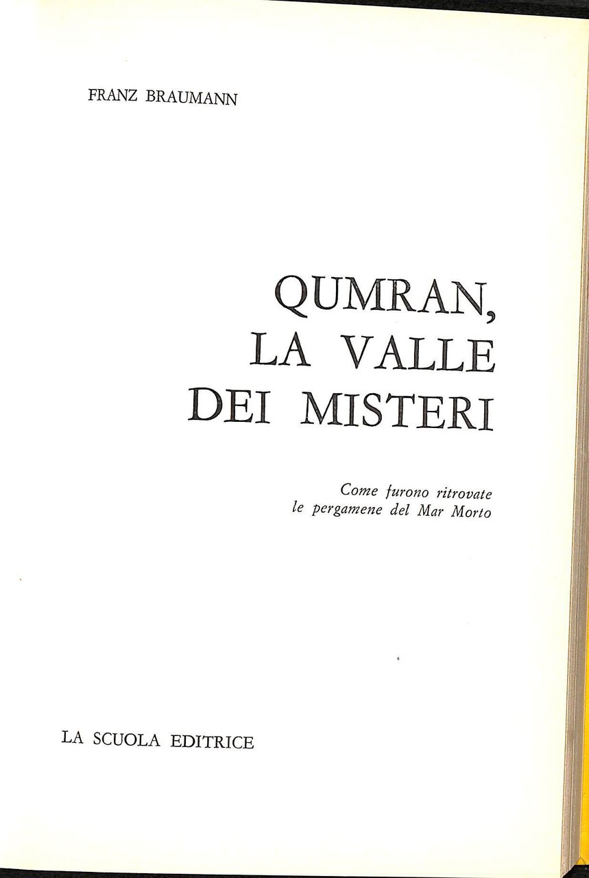 Qumran, la valle dei misteri : come furono ritrovate le … | Immagine principale