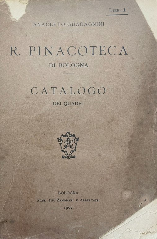 R. Pinacoteca di Bologna. Catalogo dei quadri | Immagine Gallery 2