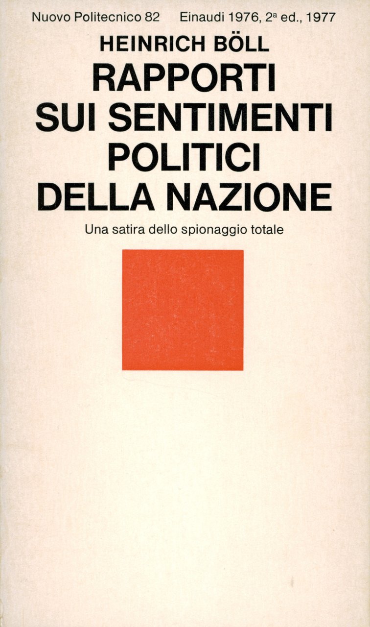 Rapporti sui sentimenti politici della nazione