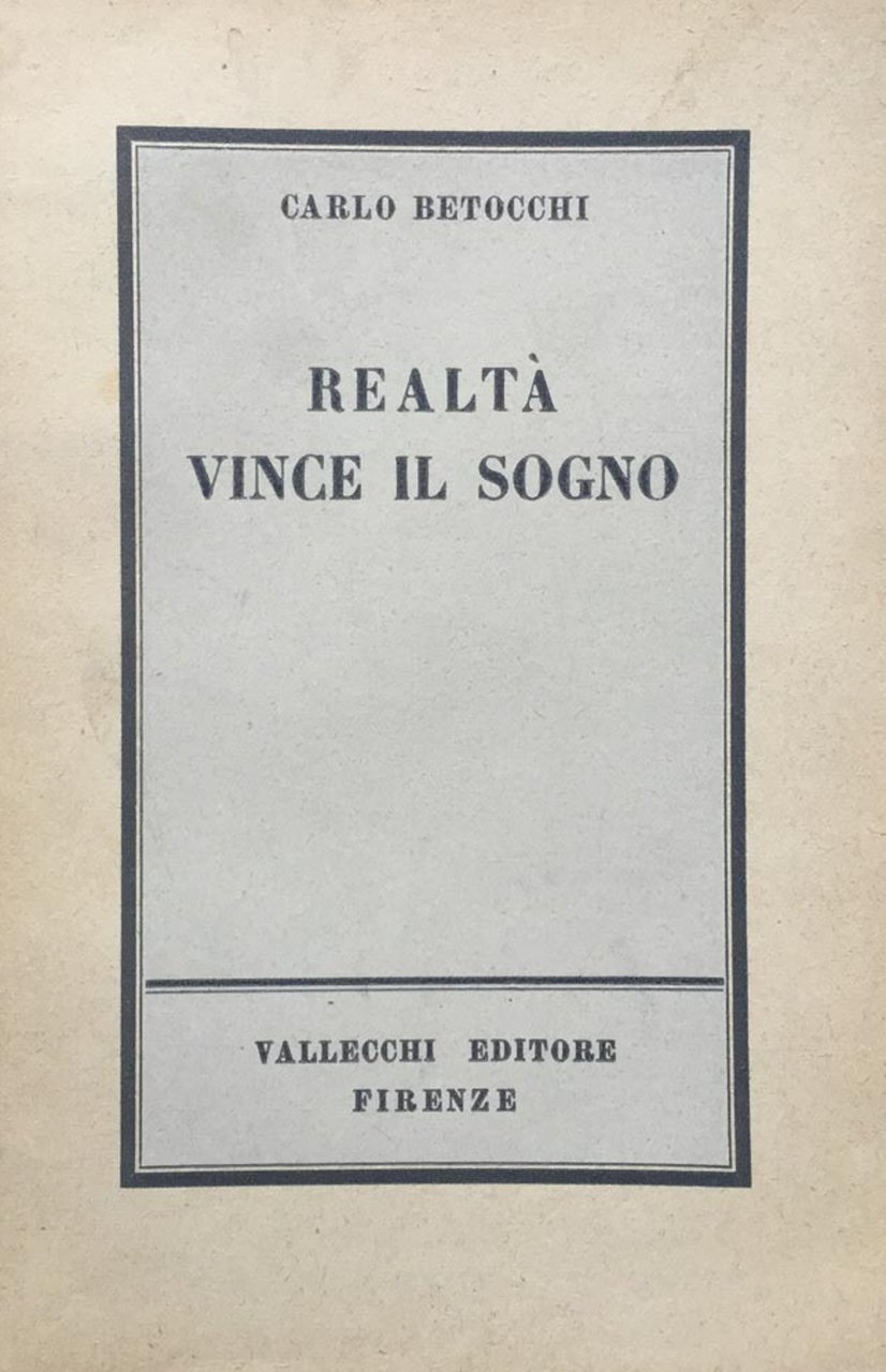 Realtà vince il sogno