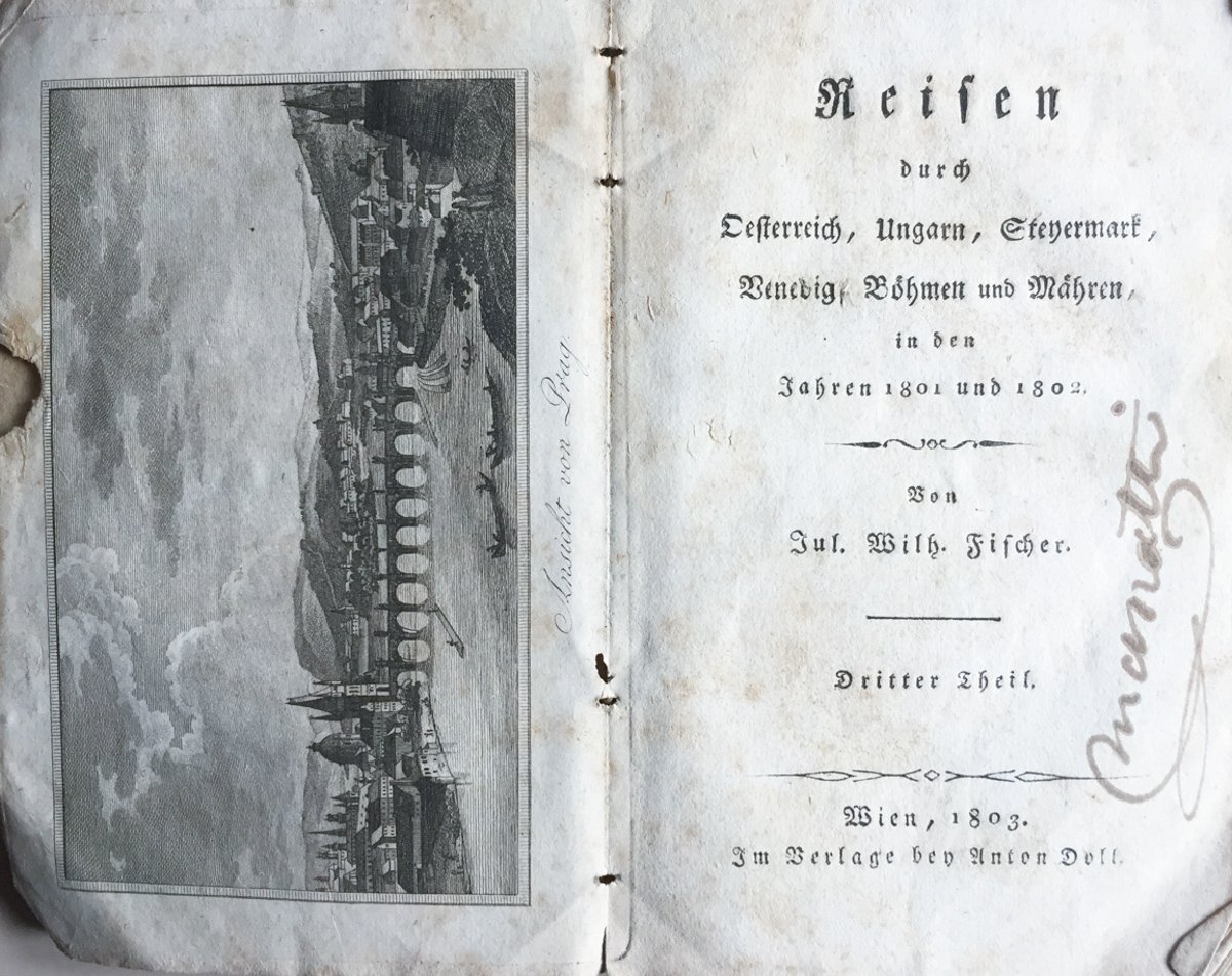 Reisen durch Oesterreich, Ungarn, Steyermark, Venedig, Böhmen und Mähren