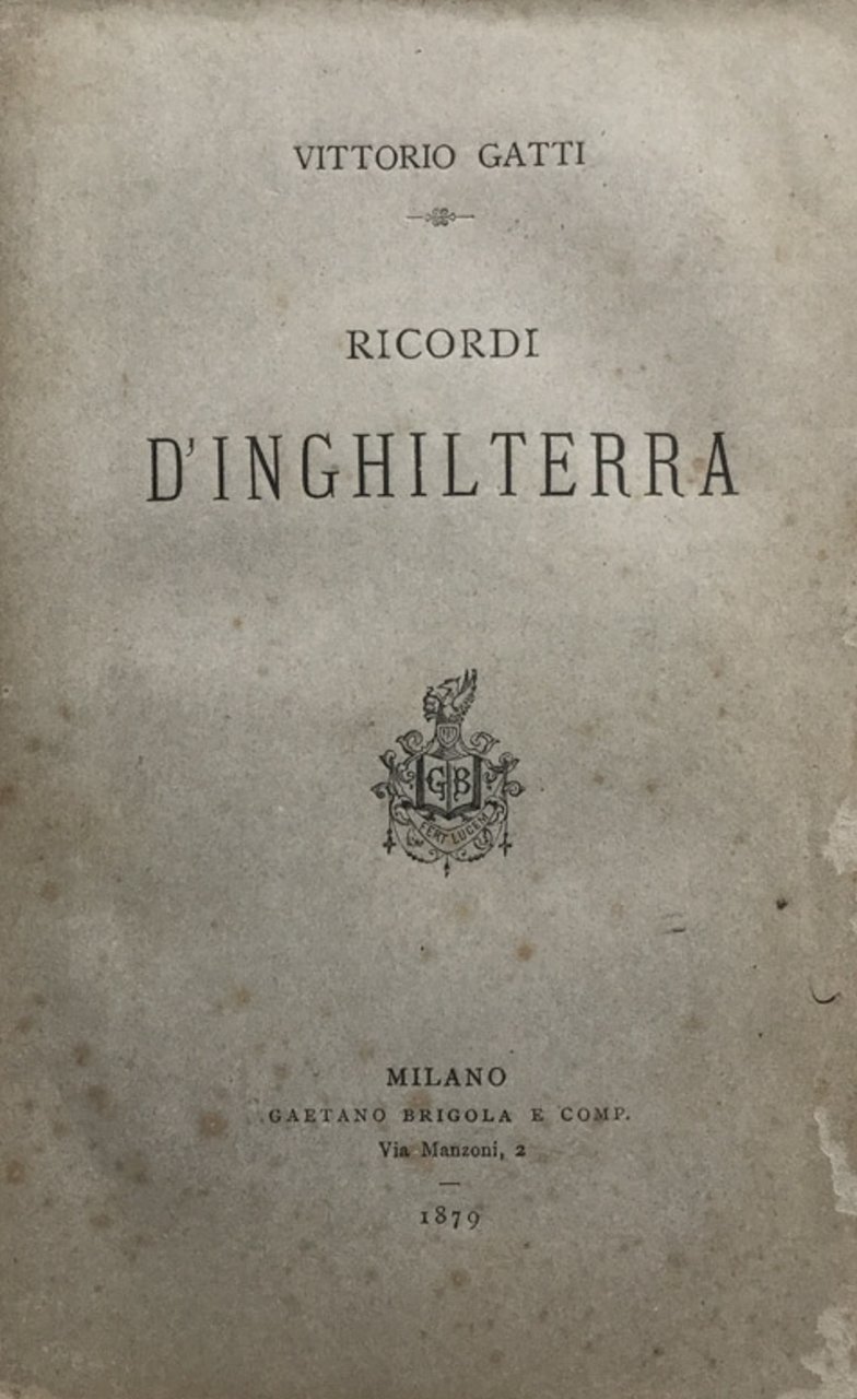 Ricordi d'Inghilterra