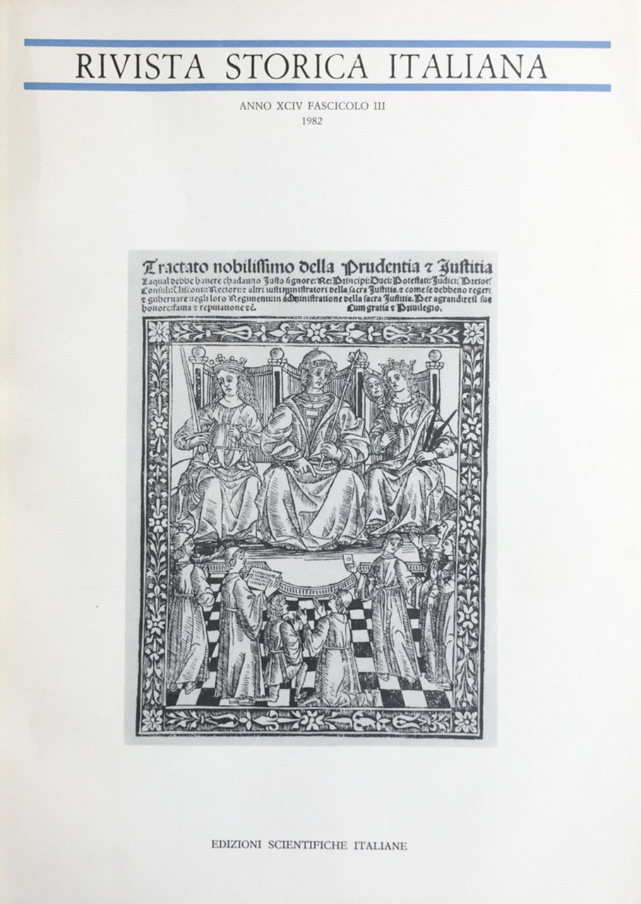 Rivista storica italiana 1982