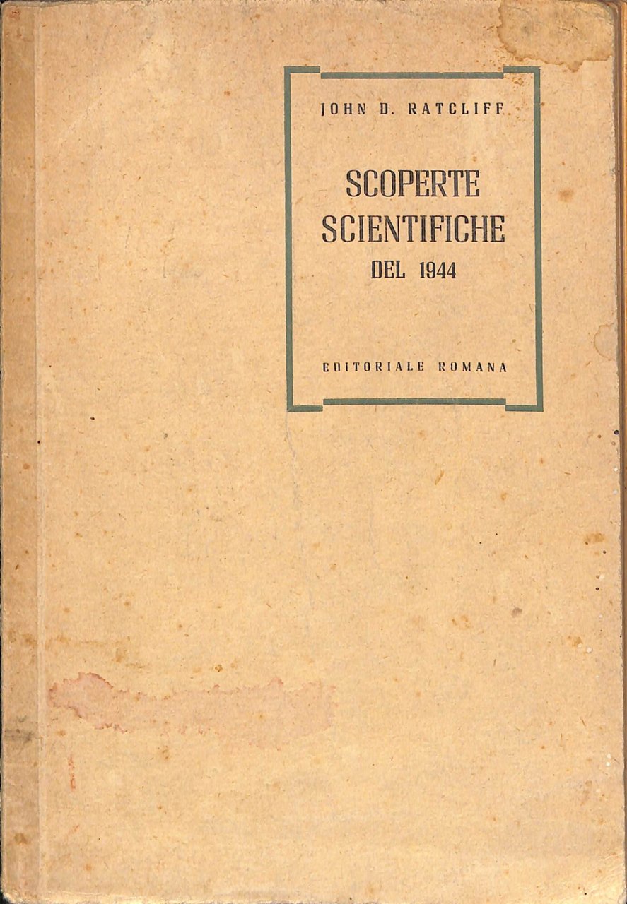 Scoperte scientifiche del 1944