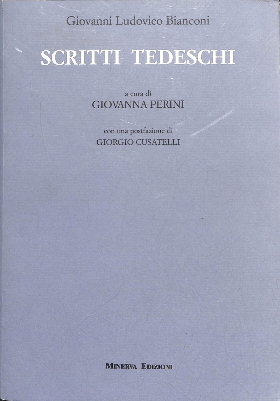 Scritti tedeschi | Immagine principale