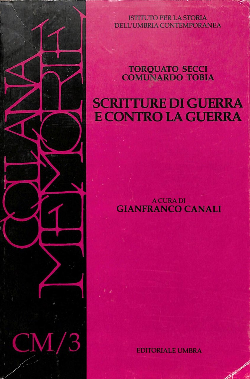 Scritture di guerra e contro la guerra