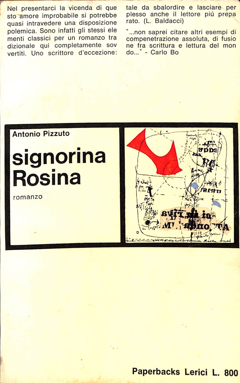 Signorina Rosina : romanzo | Immagine principale
