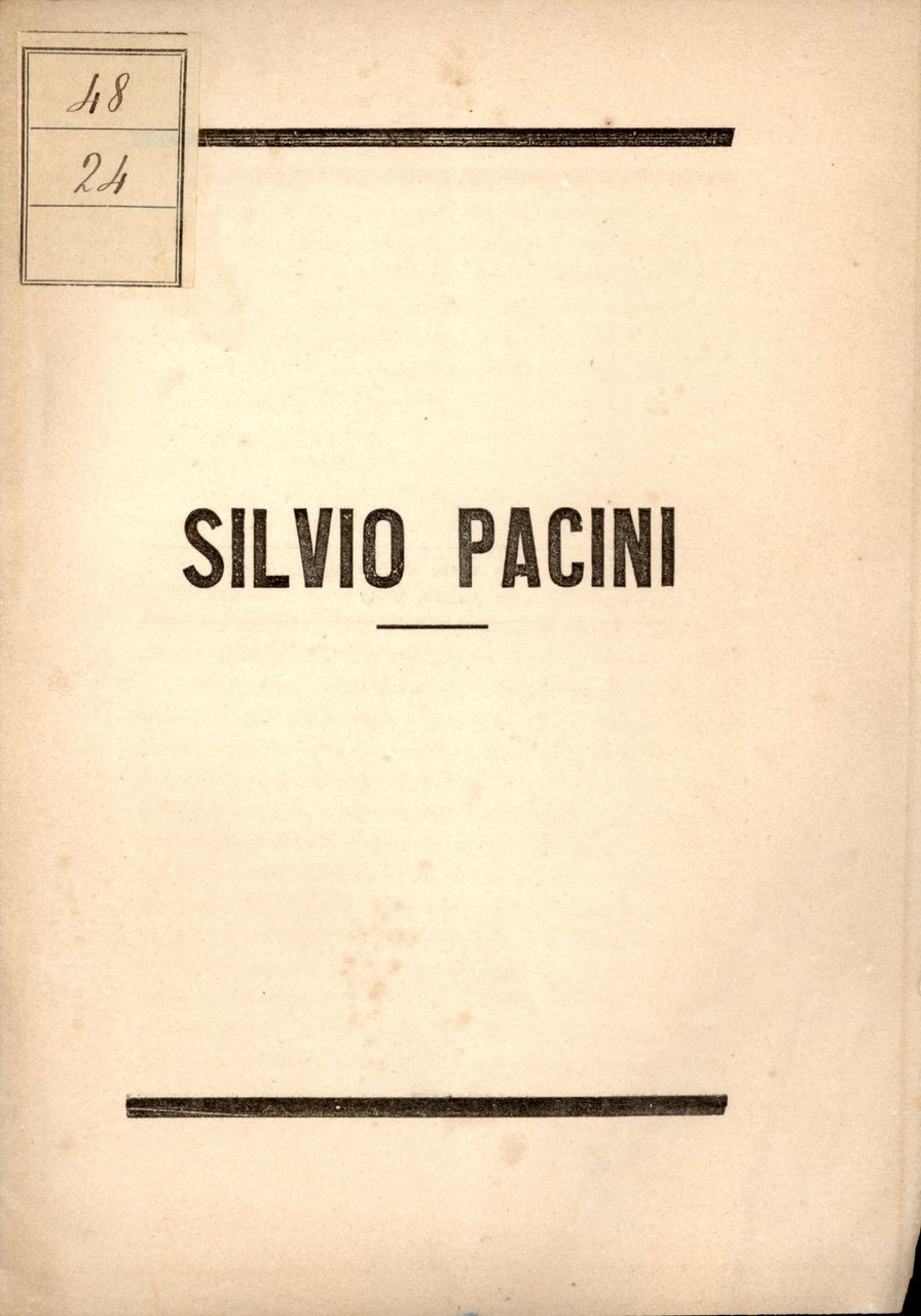 Silvio Pacini
