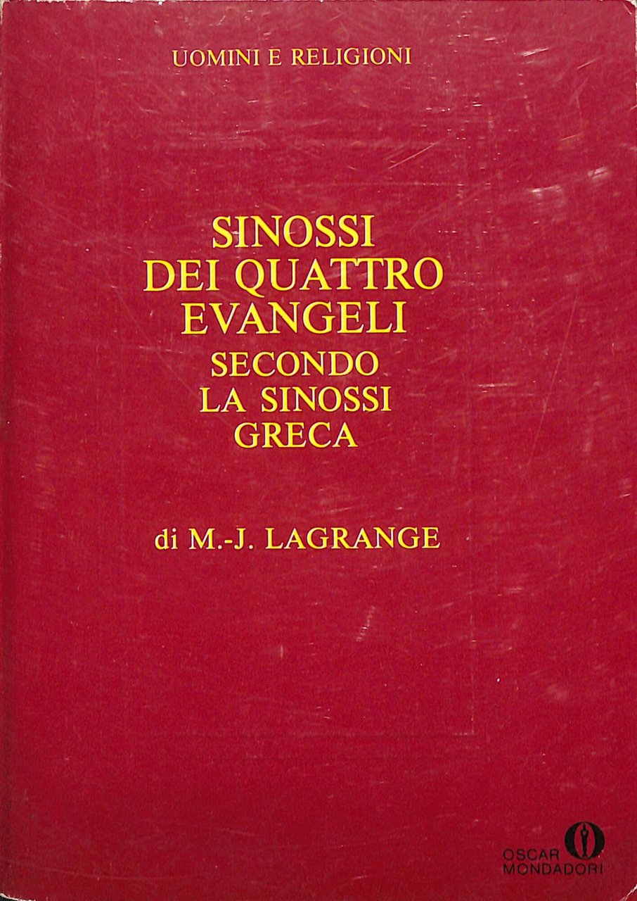 Sinossi dei quattro Evangeli secondo la sinossi greca