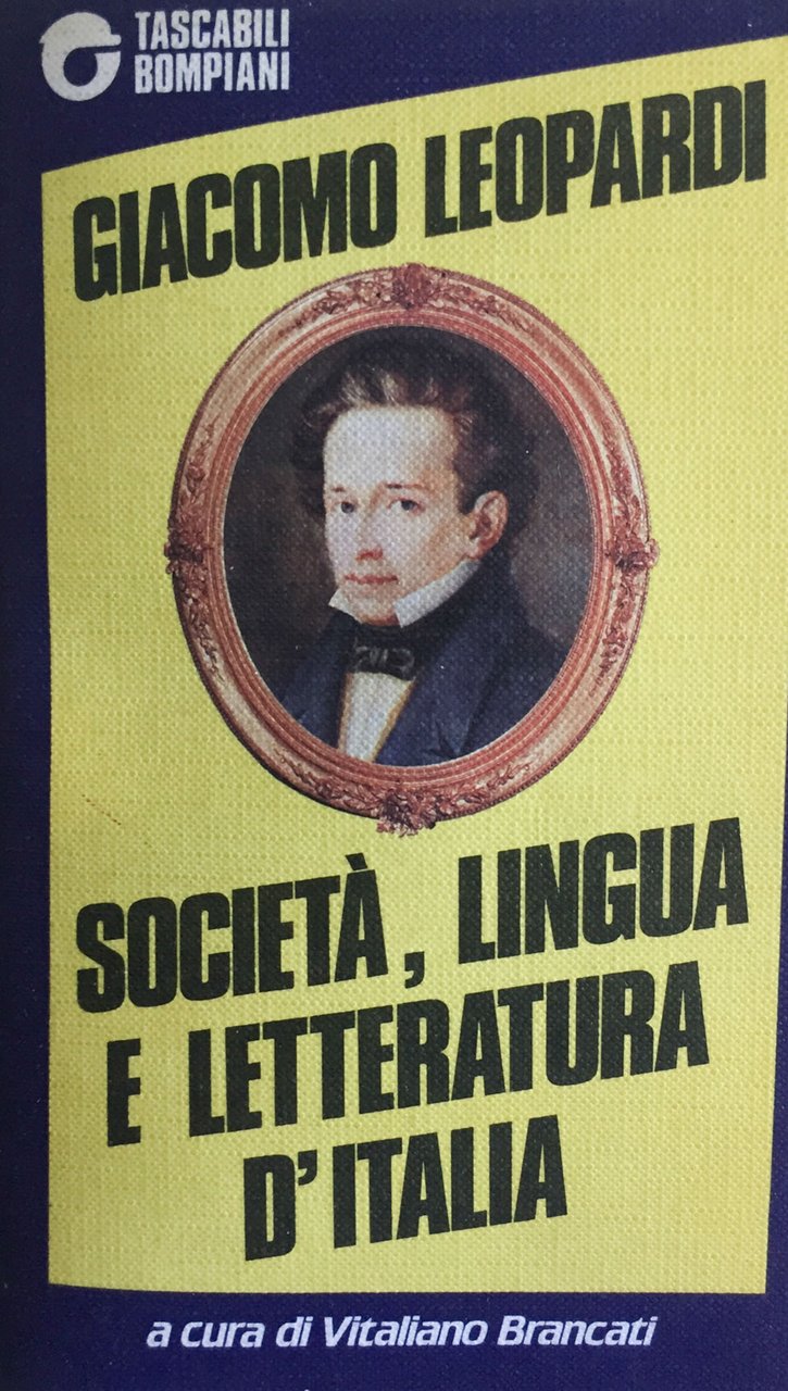 Società lingua e letteratura d'Italia