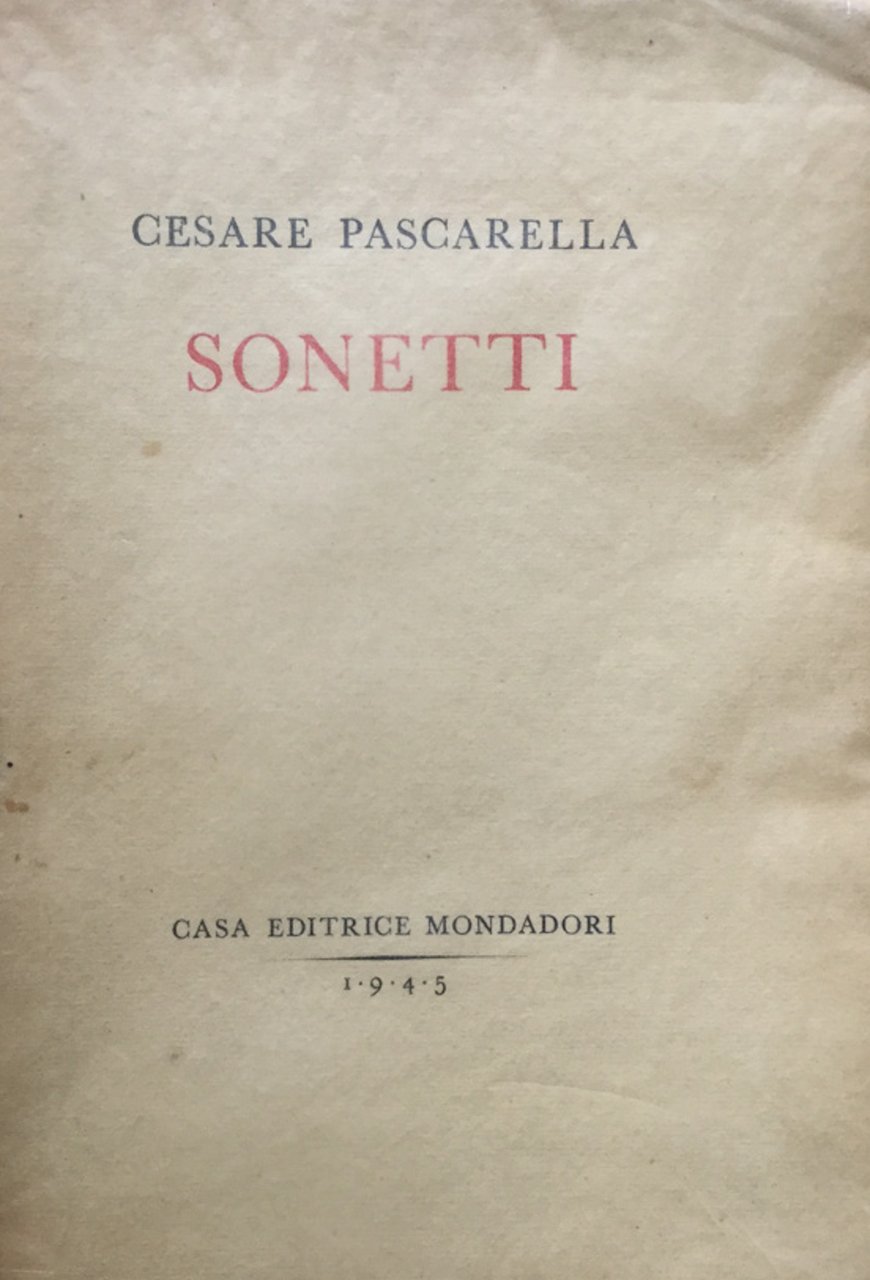 Sonetti.