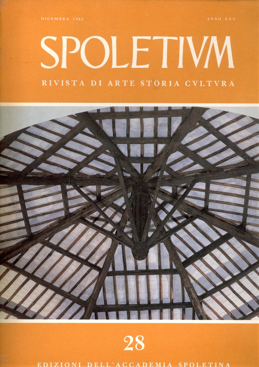 Spoletium Rivista di arte storia cultura 1983