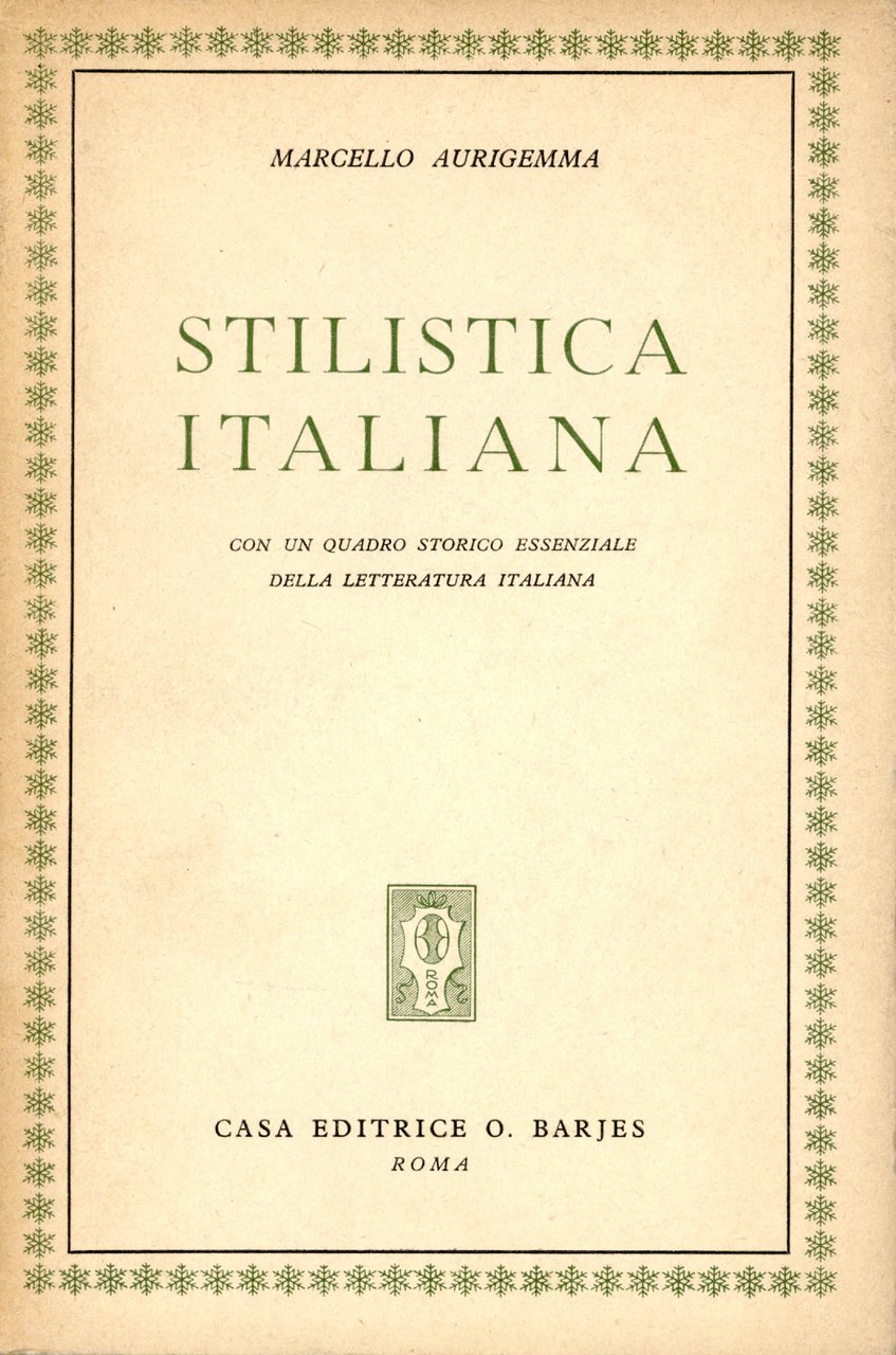 Stilistica italiana