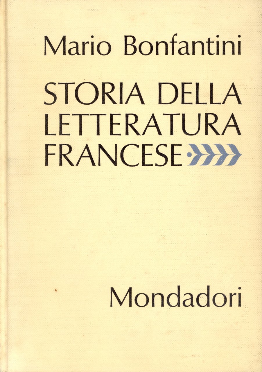 Storia della letteratura francese