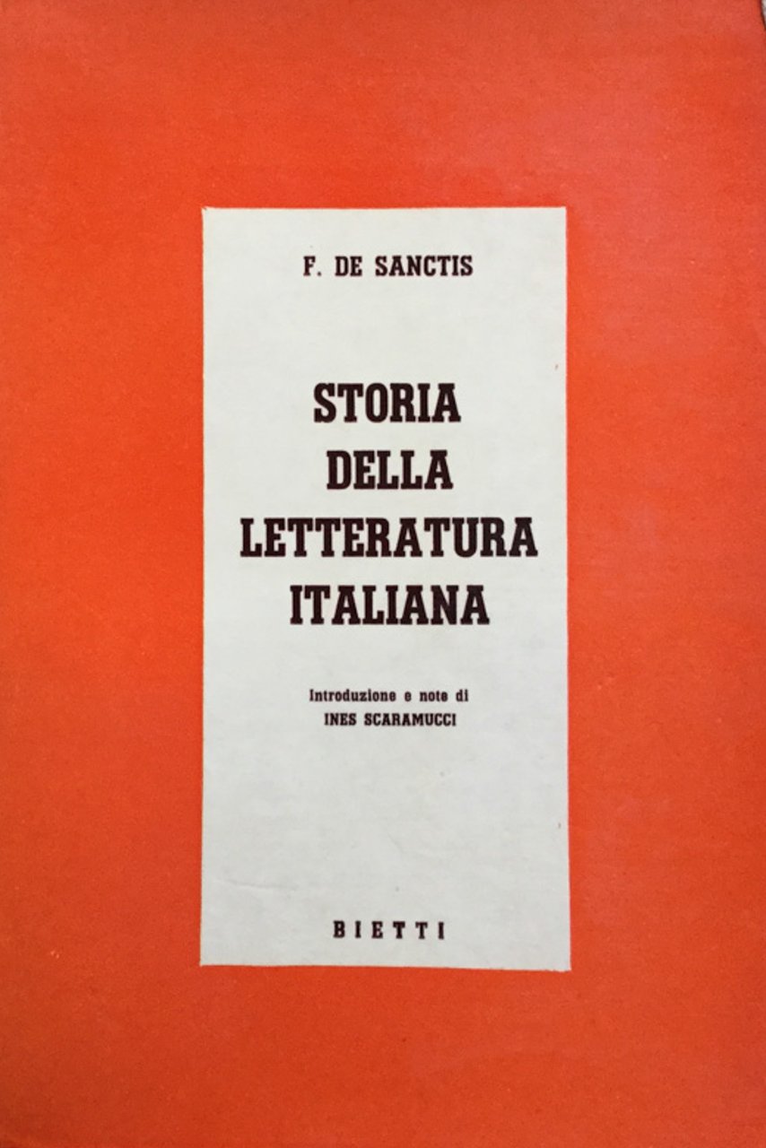 Storia della letteratura italiana | Immagine principale