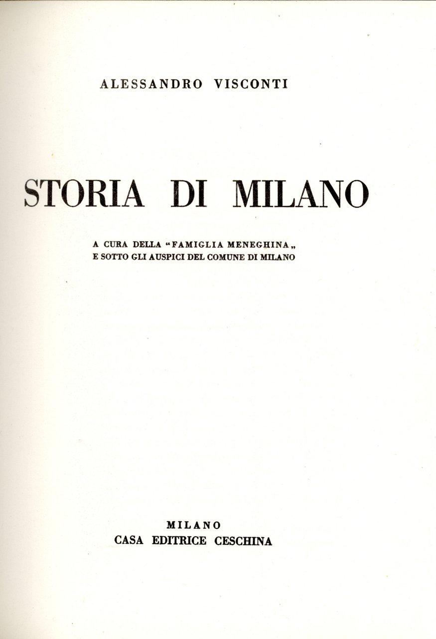 Storia di Milano