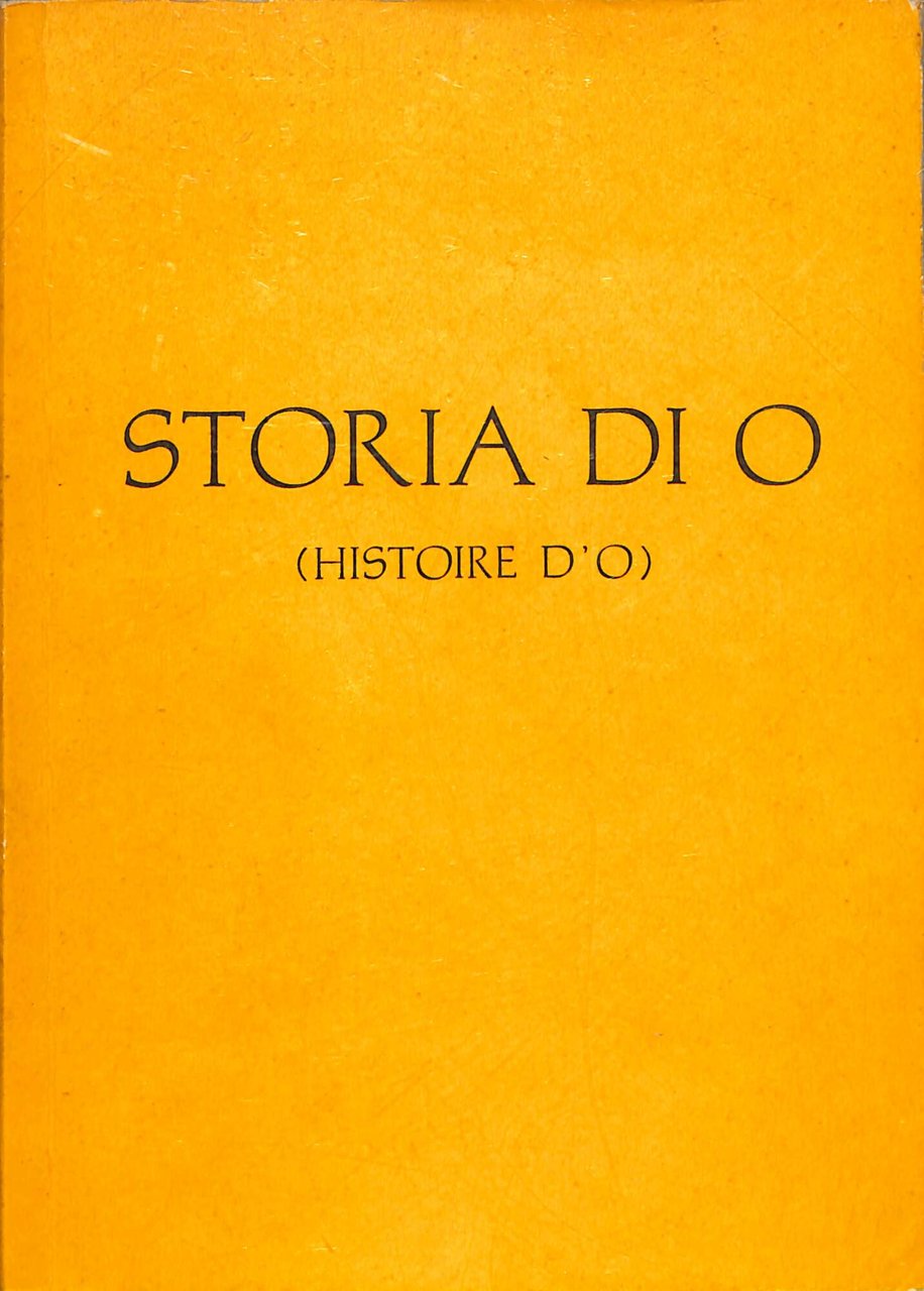 Storia di O