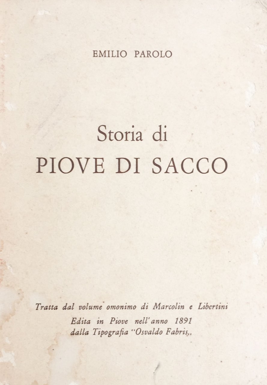 Storia di Piove di Sacco
