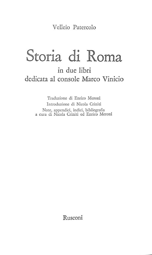 Storia di Roma