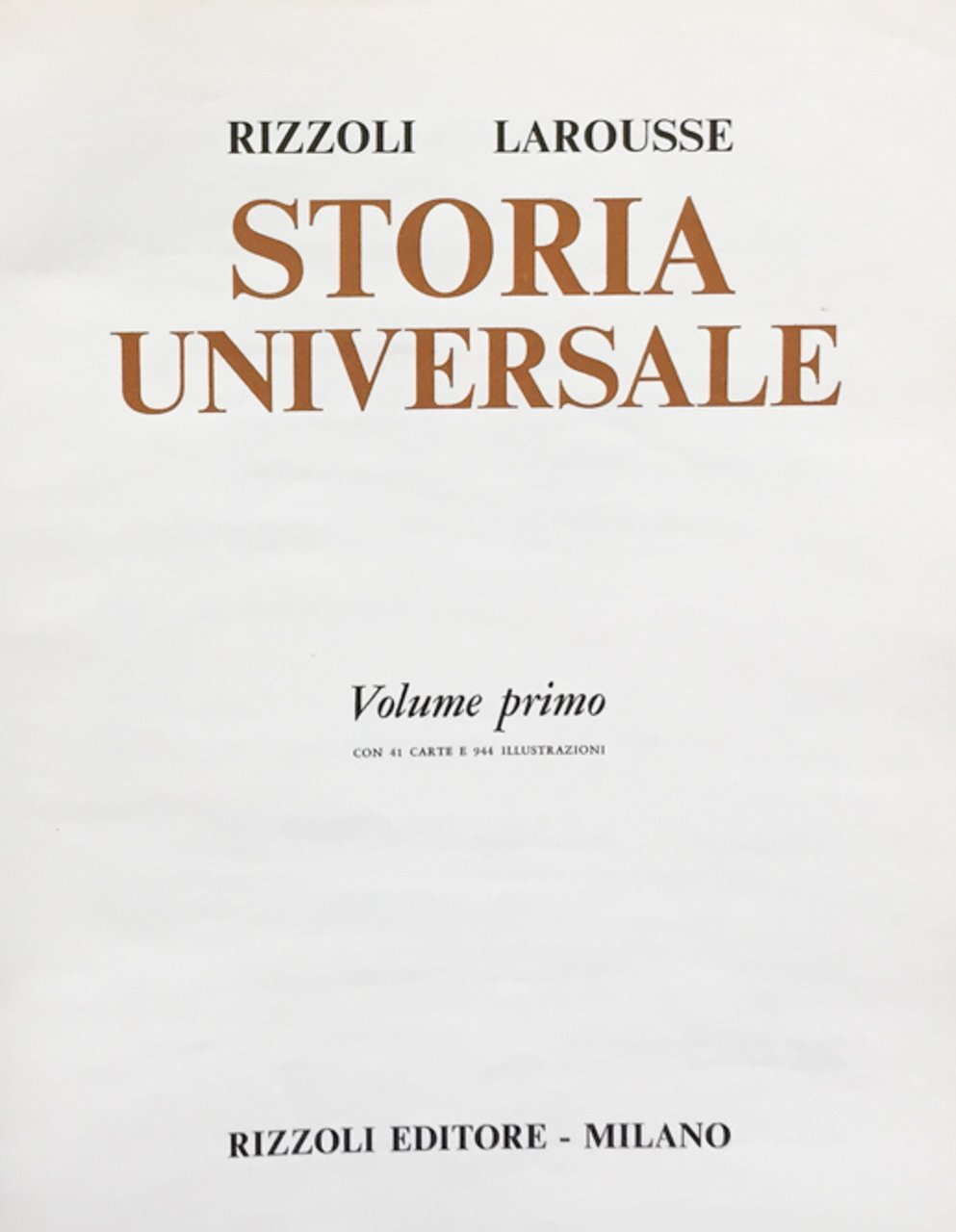 Storia Universale