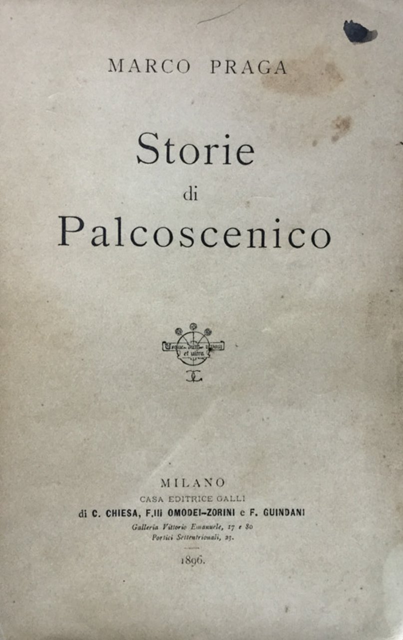 Storie di palcoscenico.