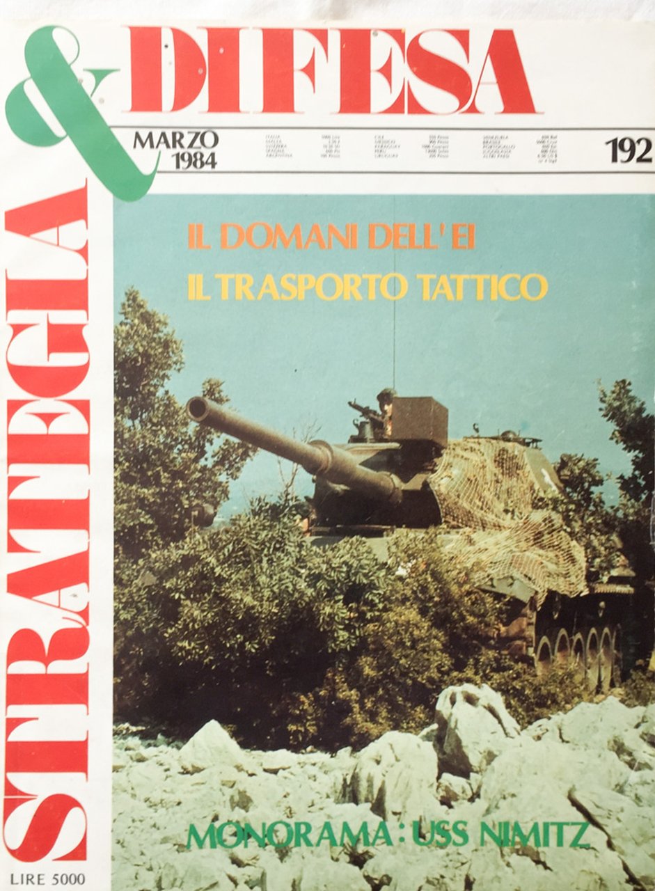 Strategia e difesa 192 marzo 1984