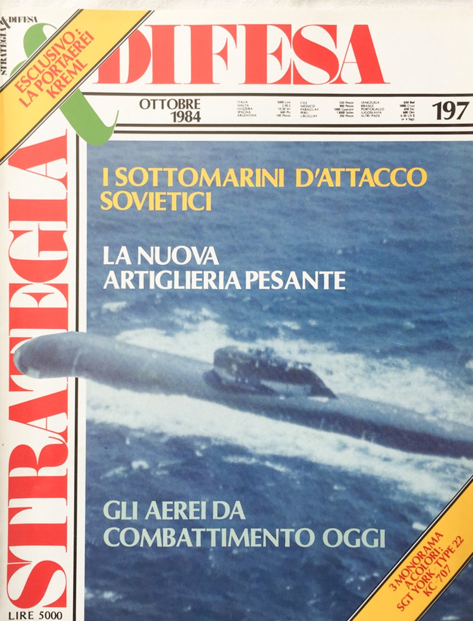 Strategia e difesa 197 settembre 1984