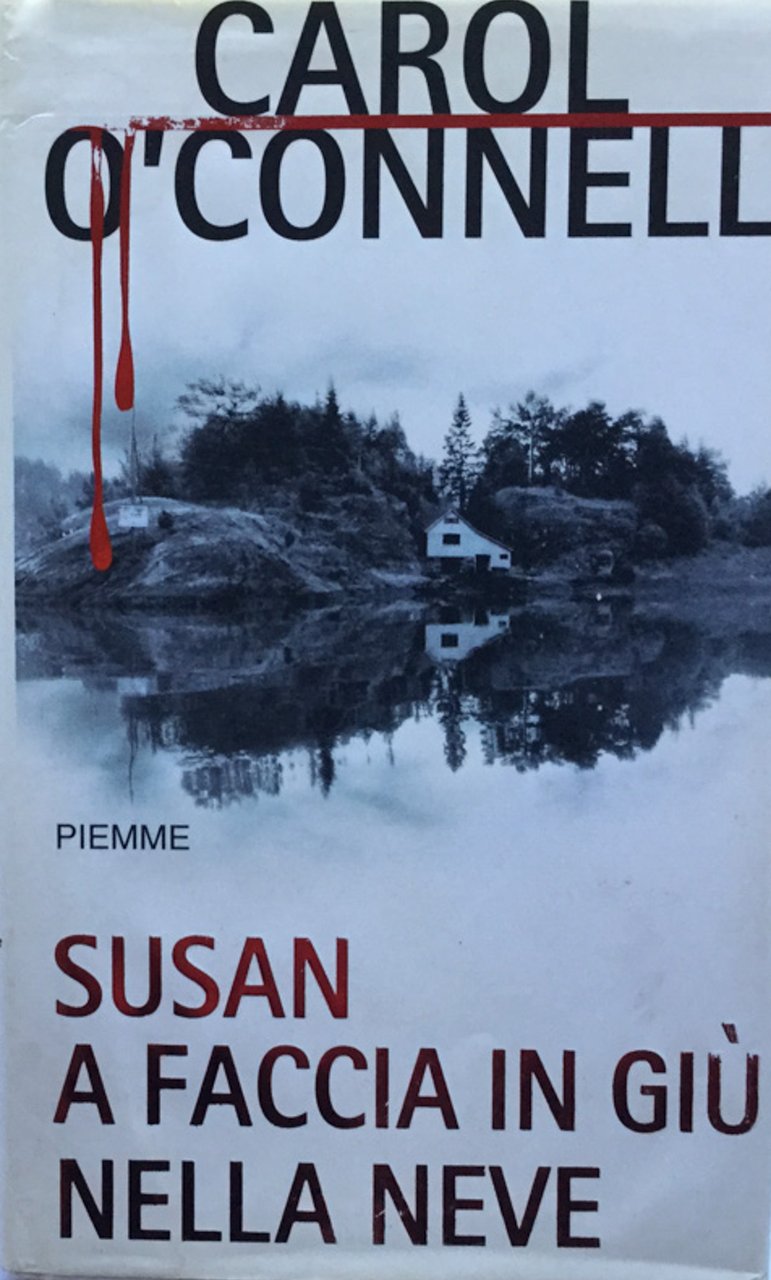 Susan a faccia in giù nella neve