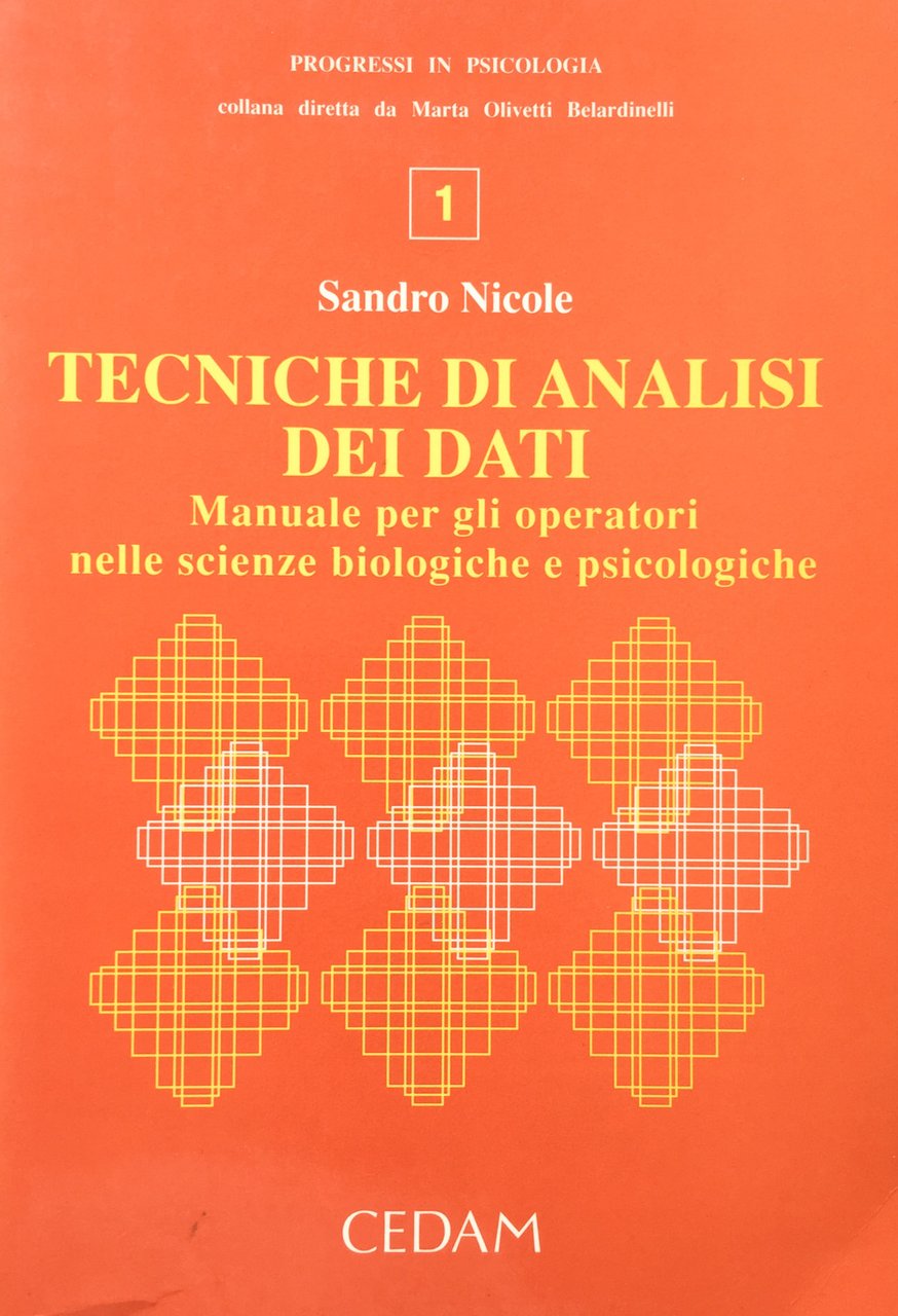 Tecniche di analisi dei dati