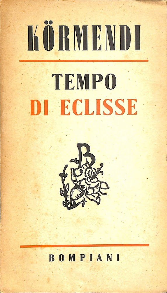 Tempo di eclisse : romanzo