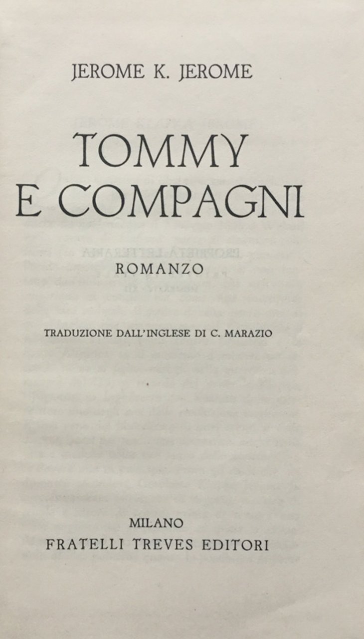 Tommy e compagni
