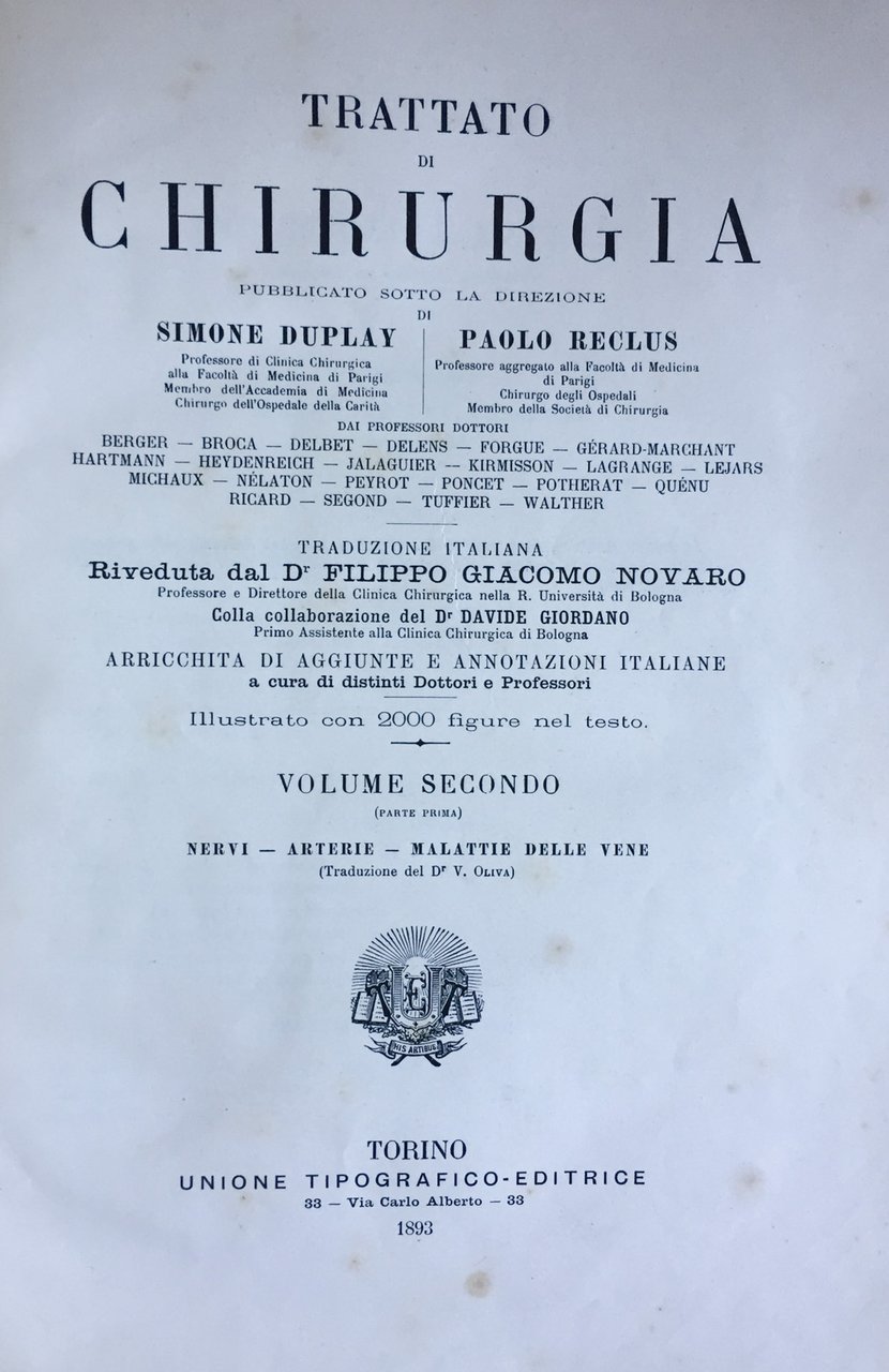 Trattato di chirurgia