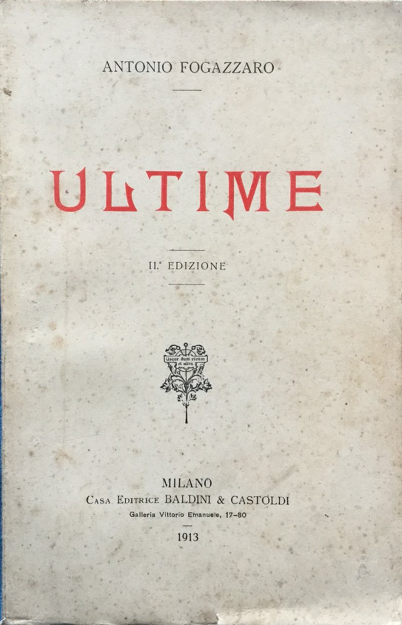 Ultime. 3a ediz.