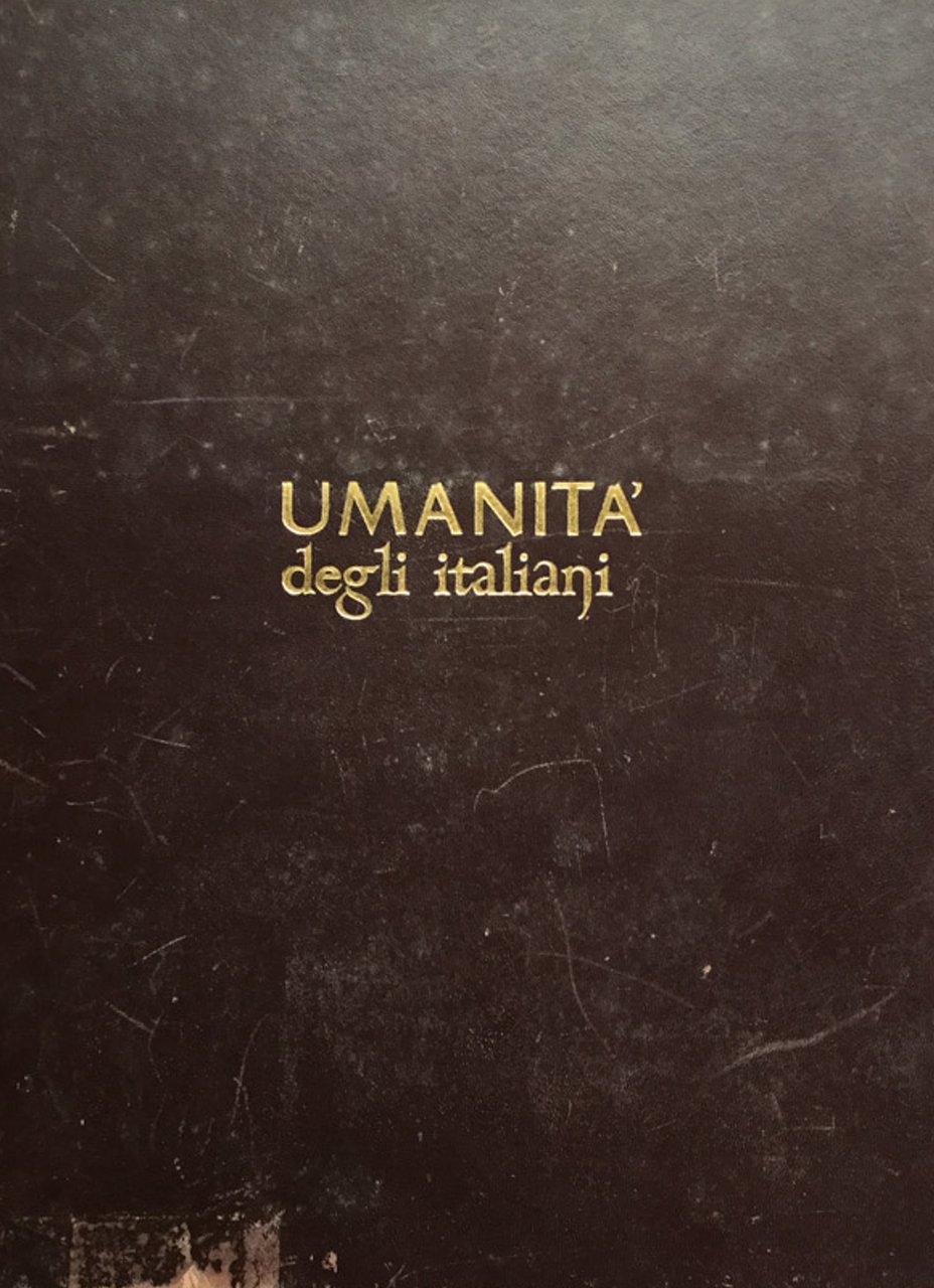 Umanità degli italiani.