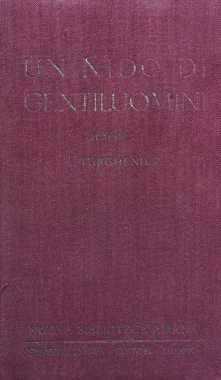 Un nido di gentiluomini